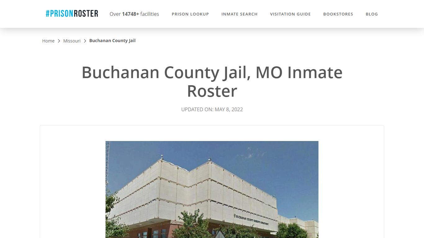 Buchanan County Jail, MO Inmate Roster - Prisonroster