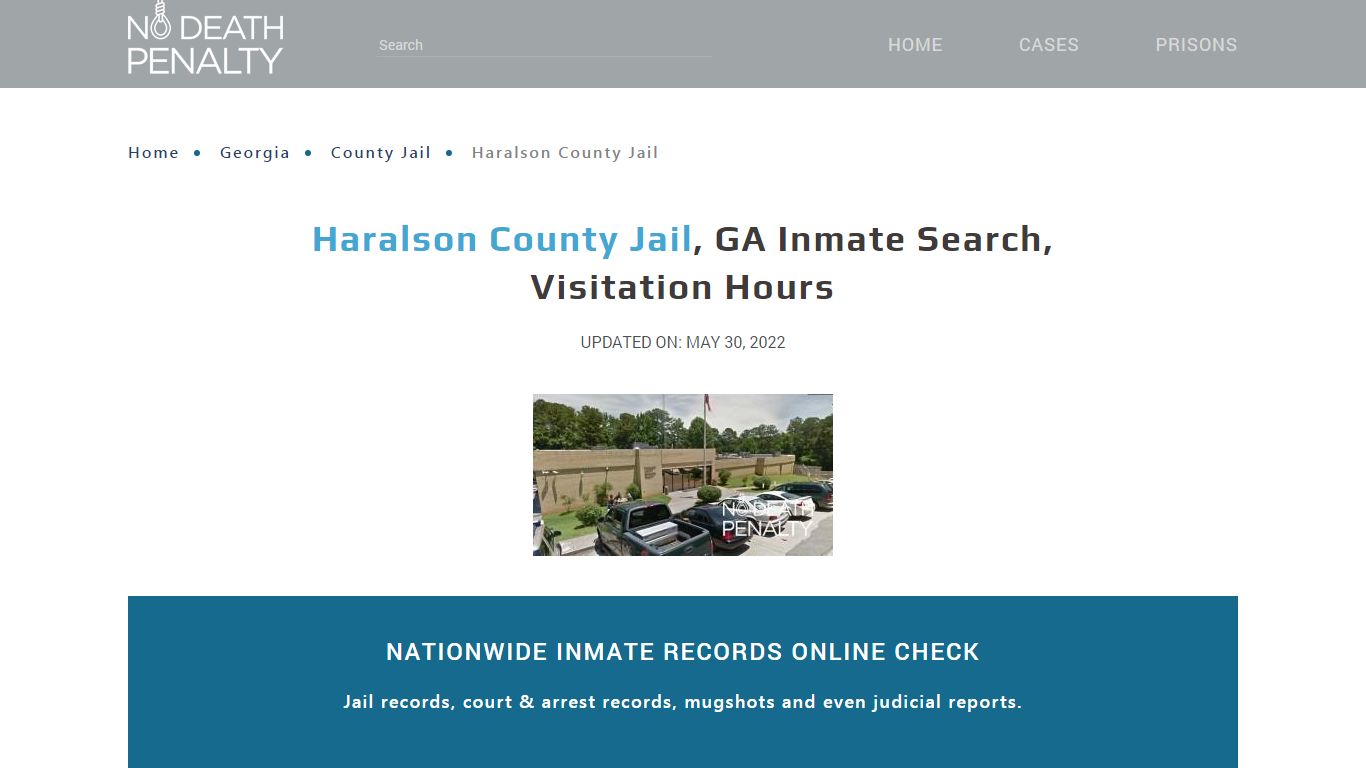 Haralson County Jail, GA Inmate Search, Visitation Hours