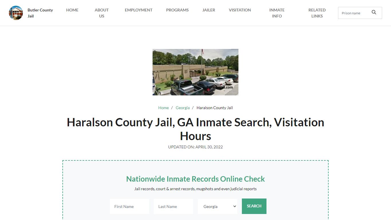 Haralson County Jail, GA Inmate Search, Visitation Hours